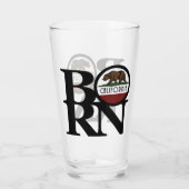 BORN California Glas (Achterkant)