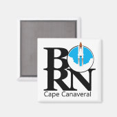 BORN Cape Canaveral Magnet (Recto/Verso)