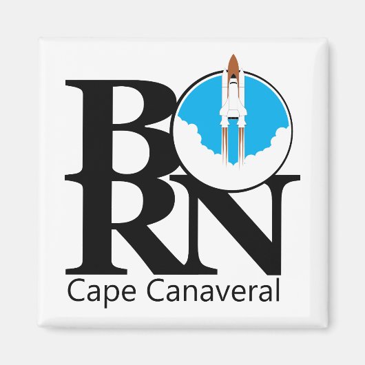 BORN Cape Canaveral Magnet (Devant)