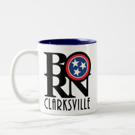 BORN Clarksville Tweekleurige Koffiemok
