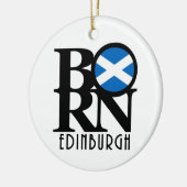 BORN Edinburgh Scotland Keramisch Ornament (Links)