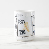Born For T20 Cricket Graphic Tee Koffiemok (Center)