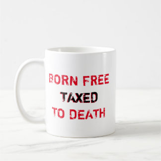 Born Free Taxed tot de dood American Gothic versio Koffiemok