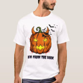 "Born From The Dark" Halloween T-Shirt - Pumpkin (Devant)