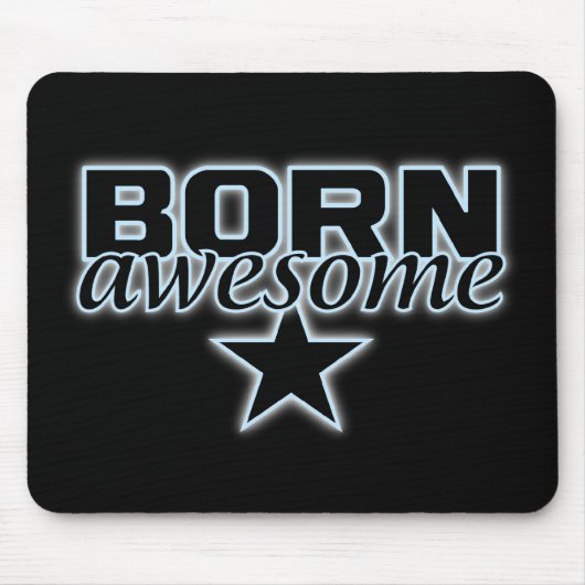 Born Geweldige mousepad Muismat (Voorkant)