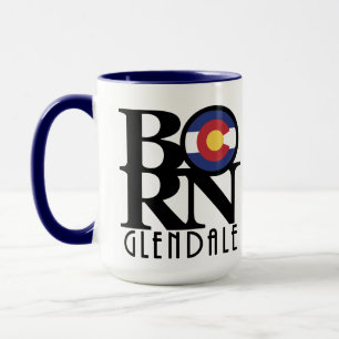 BORN Glendale Colorado 15oz Mok