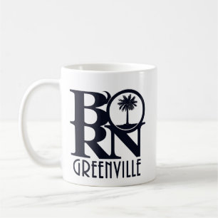 BORN Greenville SC 11oz Koffiemok