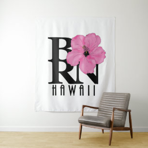 BORN Hawaii Pink Wandkleed