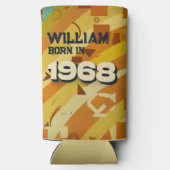 Born in 1968 - Geometric Design - Retro 60s - Name (Achterkant)