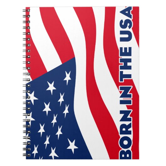 Born in the USA Notitieboek (Voorkant)