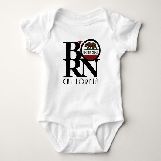 BORN Laguna Beach California Romper (Voorkant)