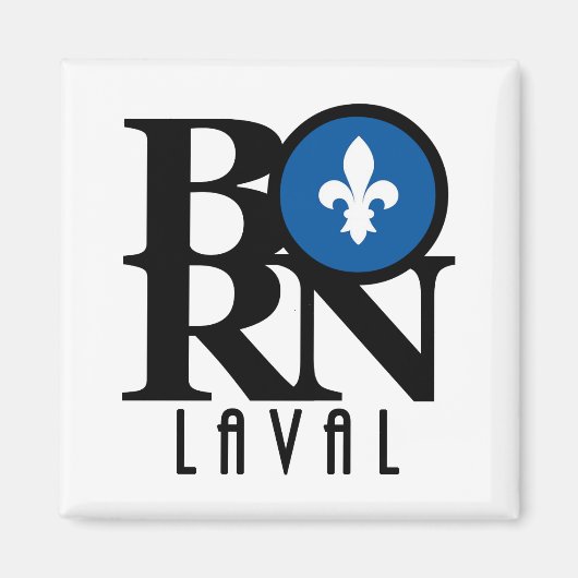 BORN Laval Quebec Magneet (Voorkant)