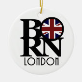 BORN London Keramisch Ornament (Voorkant)