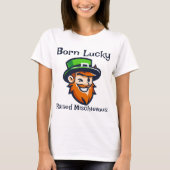Born Lucky - St Pratick's Day T-shirt (Voorkant)