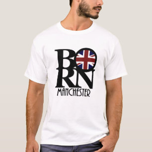 BORN Manchester England T-shirt
