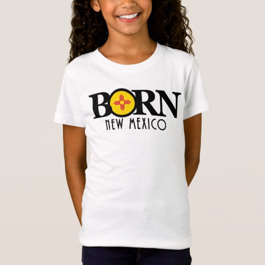 BORN New Mexico T-shirt (Voorkant)