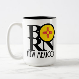 BORN New Mexico Tweekleurige Koffiemok