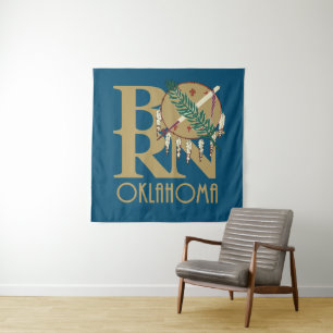 BORN Oklahoma Wandkleed