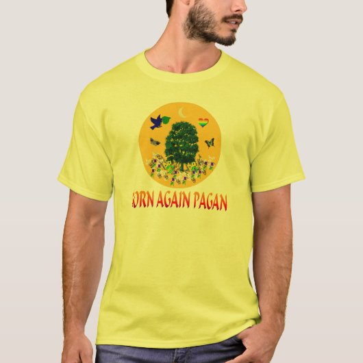 Born Opnieuw Pagan T-shirt (Voorkant)