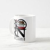 BORN Pasadena California 11oz Koffiemok (Voorkant links)