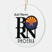 BORN Phoenix Arizona  Keramisch Ornament (Links)