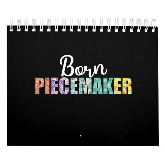 Born Piecemaker Funny Quilting Fabric Crochet Kalender (Hoes)