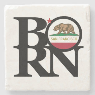 BORN San Francisco Stone Onderzetter