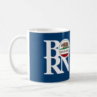 BORN Santa Cruz 11oz Blue Koffiemok