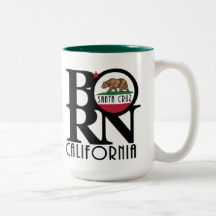 BORN Santa Cruz 15oz Tweekleurige Koffiemok
