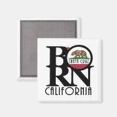 BORN Santa Cruz California Magneet (Voorkant / Achterkant)