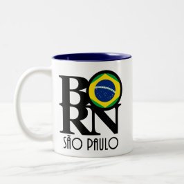 BORN São Paulo 11oz Tweekleurige Koffiemok
