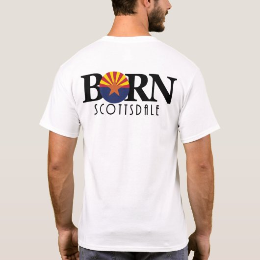 BORN Scottsdale Arizona T-shirt (Achterkant)