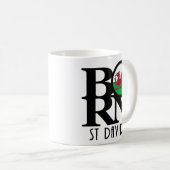 BORN St Davids 11oz Koffiemok (Voorkant rechts)