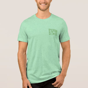 BORN STAR-shirt - kies stijl en kleur Tri-Blend Shirt