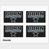 Born stickers Awesome (Feuille)
