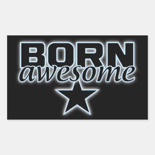 Born stickers Awesome (Devant)