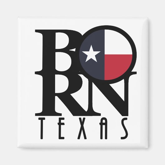 BORN Texas Magneet (Voorkant)