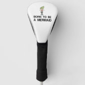 BORN TO BE A MERMAID GOLFHEADCOVER (Voorkant)