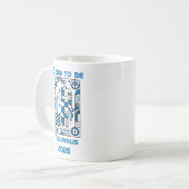 Born to be Aquarius Koffiemok (Voorkant links)