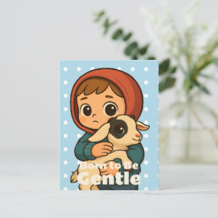 Born To Be Gentle beroemd gemaakt door Sweet Lamb Briefkaart