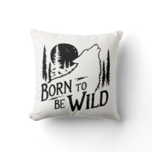 Born To Be Wild gooi kussen