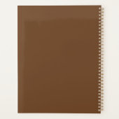 Born to Create Art Motivational Quote Textured Wal Planner (Achterkant)