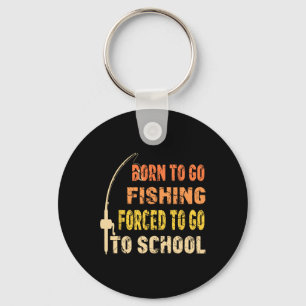 Born To Go Vist leuke viskleding Sleutelhanger