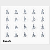 Born To Lose Dice Funny Sticker (Feuille)