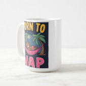 Born To Nap Mug (Devant gauche)
