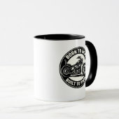 Born to Ride Built to Roam Chopper Mug (Devant droit)