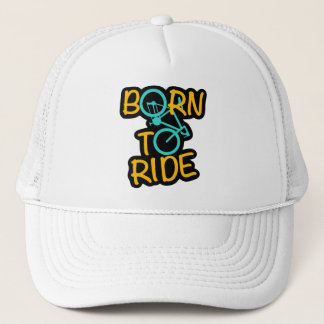 Born to Ride – Cool Bicycle Graphic voor fietsers Trucker Pet