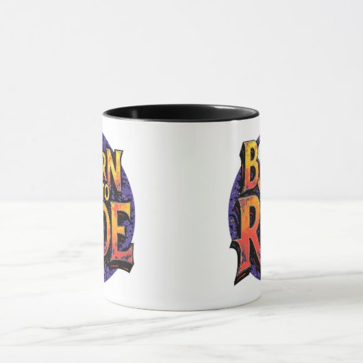 Born to Ride Mug (Centre)