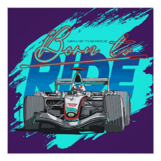 Born to ride perfect poster