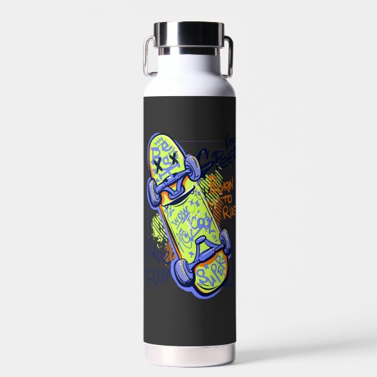 Born to ride waterfles (Voorkant)